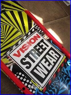 Vintage Vision Street Wear Old School Complete Skateboard