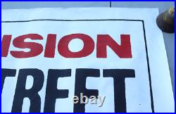 Vintage Vision Street Wear Skateboard Company Banner Poster OG Advertisement
