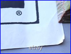 Vintage Vision Street Wear Skateboard Company Banner Poster OG Advertisement