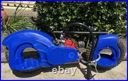 Vintage Wheelman G Wheel Bush Pig Gas Engine Powered Skateboard Bushpig