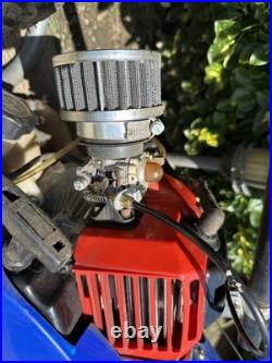 Vintage Wheelman G Wheel Bush Pig Gas Engine Powered Skateboard Bushpig