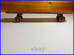 Vintage Wood Hot Dogger Ski Board Skateboard Torrance California METAL WHEELS Vintage Wood Hot Dogger Ski Board Skateboard Torrance California METAL WHEELS