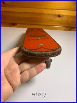 Vintage Wood Hot Dogger Ski Board Skateboard Torrance California METAL WHEELS Vintage Wood Hot Dogger Ski Board Skateboard Torrance California METAL WHEELS