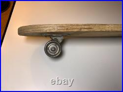 Vintage Wood Wooden Longboard Skateboard Metal Wheels Sidewalk Surfboard 35 Vintage Wood Wooden Longboard Skateboard Metal Wheels Sidewalk Surfboard 35