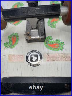Vintage Wooden Skateboard Paisley Stix 1986- 30 Sport Fun Inc. 1986 Used Vintage Wooden Skateboard Paisley Stix 1986- 30 Sport Fun Inc. 1986 Used