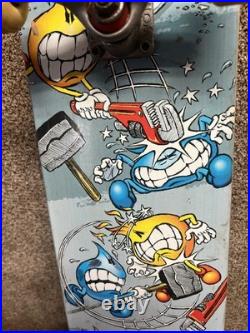 Vintage World Industries Flame Boy Skateboard
