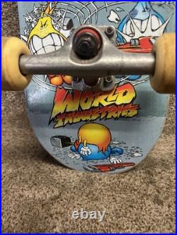 Vintage World Industries Flame Boy Skateboard