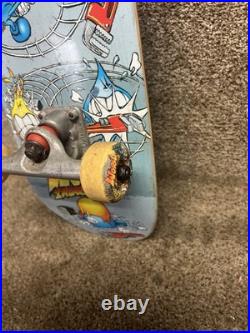 Vintage World Industries Flame Boy Skateboard