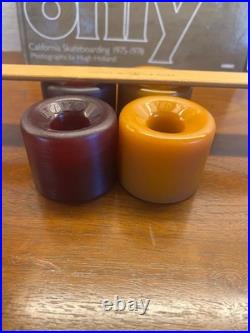 Vintage YoYo Skateboard Wheels 1977 G&S Wheels excelent Condition. ALVA Zephyr