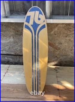 Vintage Z-flex Skateboard USA 1976 Original Wheels Old School