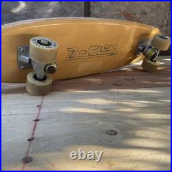 Vintage Z-flex Skateboard USA 1976 Original Wheels Old School
