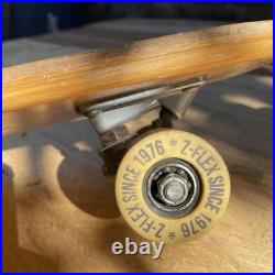 Vintage Z-flex Skateboard USA 1976 Original Wheels Old School