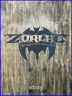 Vintage Zorlac Donny Myhre Skateboard Pushead Art