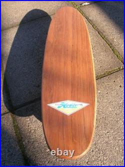 Vintage hobie super surfer 1960s sidewalk surfing surfboard skateboard deck nos