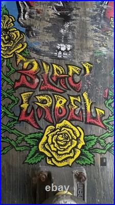 Vintage independent skateboard Black Label
