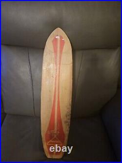 Vintage nash goofy foot wooden sidewalk surfboard skateboard skater 1960s wow