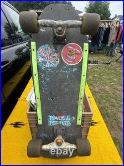 Vintage powell peralta skateboard sword skull gullwing sims street VCJ complete Vintage powell peralta skateboard sword skull gullwing sims street VCJ complete