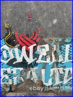 Vintage powell peralta skateboard sword skull gullwing sims street VCJ complete Vintage powell peralta skateboard sword skull gullwing sims street VCJ complete