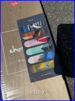 Vintage rare Chocolate skateboards Chris Roberts Minimalist series size 8