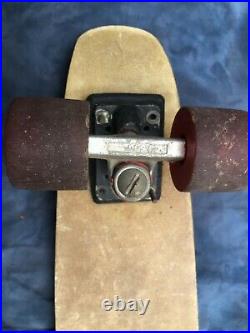 Vintage skateboard Bahne Acs-500 Trucks Rad Pad Road Rider Power paw fiberflex