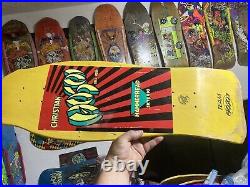 Vintage skateboard Hosoi Og Rare Not Nos Yellow Pride