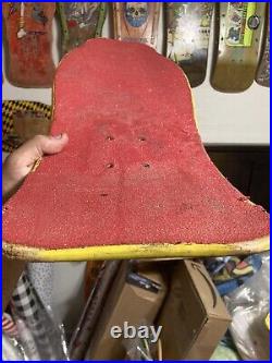 Vintage skateboard Hosoi Og Rare Not Nos Yellow Pride