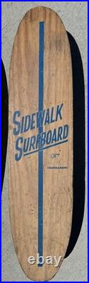 Vintage skateboard Nash Sidewalk Surfboard 1960'S