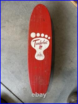 Vintage skateboard Nash Tenderfoot 1960 Original Price Tag