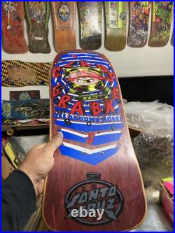 Vintage skateboard Nos Rare Og Real Stiff Wood What Time Is It