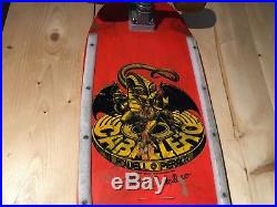 Vintage skateboard OG 1980 Caballero Dragon on Bearing Powell Peralta Bones 6ply