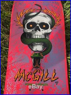 Vintage skateboard Powell Peralta Mike Mc Gill1986 XT Full Size Nos Condition