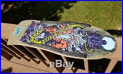 Vintage skateboard Santa Cruz Jason Jesse Neptune shark tail OG 80's old school