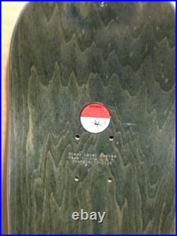 Vintage skateboard deck Black Label Christian Hosoi Red Kross Rising Sun Graphic