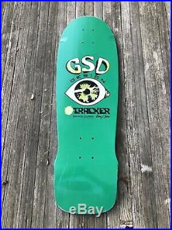 Vintage skateboard deck GSD Tracker Trucks Original 1980s NOS