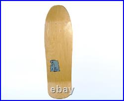 Vintage skateboard deck New School 1990s OG NOS purple color Fred Smith 3