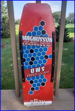 Vintage skateboard deck Uncle Wiggleys Tony Magnuson DNA Hammerhead Rare 80's