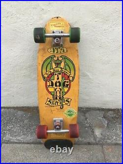 Vintage skateboard dogtown Jim Muir oldschool.  Sims z dogtown rare acs
