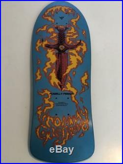 Vintage skateboard table (old new stock) Powell Peralta Tommy Guerrero Blue