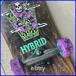 Vintage skateboard truck zorlac wheels california pro assembled DTF UV printing Vintage skateboard truck zorlac wheels california pro assembled DTF UV printing