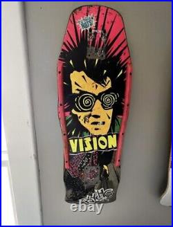 Vintage vision psycho stick skateboard