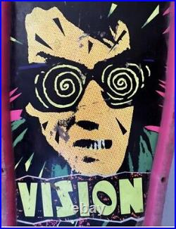 Vintage vision psycho stick skateboard