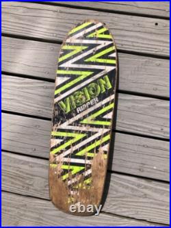 Vintage vision skateboard deck, thrasher, ripper, shredder