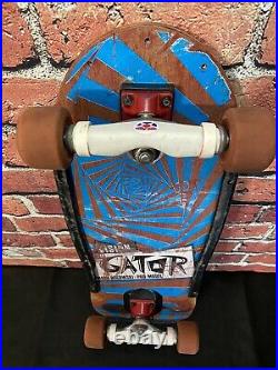 Vision Mark Gator Rogowski OG 1980s Vintage Skateboard Deck Complete FULL SIZE
