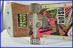 Vision Mark Gonzales Vintage Skateboard Original INDEPENDENT TRUCKS, BULLET