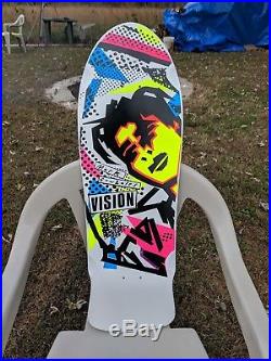 Vision Mark Gonzales skateboard deck. The Gonz OG Rescreened and Restored