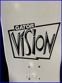 Vision Mark gator skin Prototype Vintage skateboard NOS OG Disposable Bible