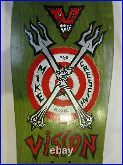 Vision Mike Crescini 1988 Pro Model Skateboard Fork Crew VB never skated NEW