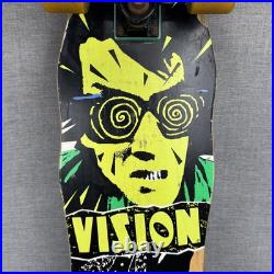 Vision Psycho Stick Skateboard 28 Vintage Original 80s with 1970s Turbo Trucks