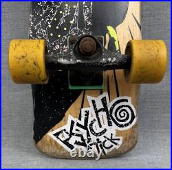 Vision Psycho Stick Skateboard 28 Vintage Original 80s with 1970s Turbo Trucks
