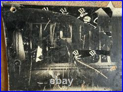 Vision Skull Punk Skateboard Deck(Alva, Santa Cruz, Powell, vintage old school, etc)